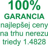 Žiaruvzdorný nerez cena